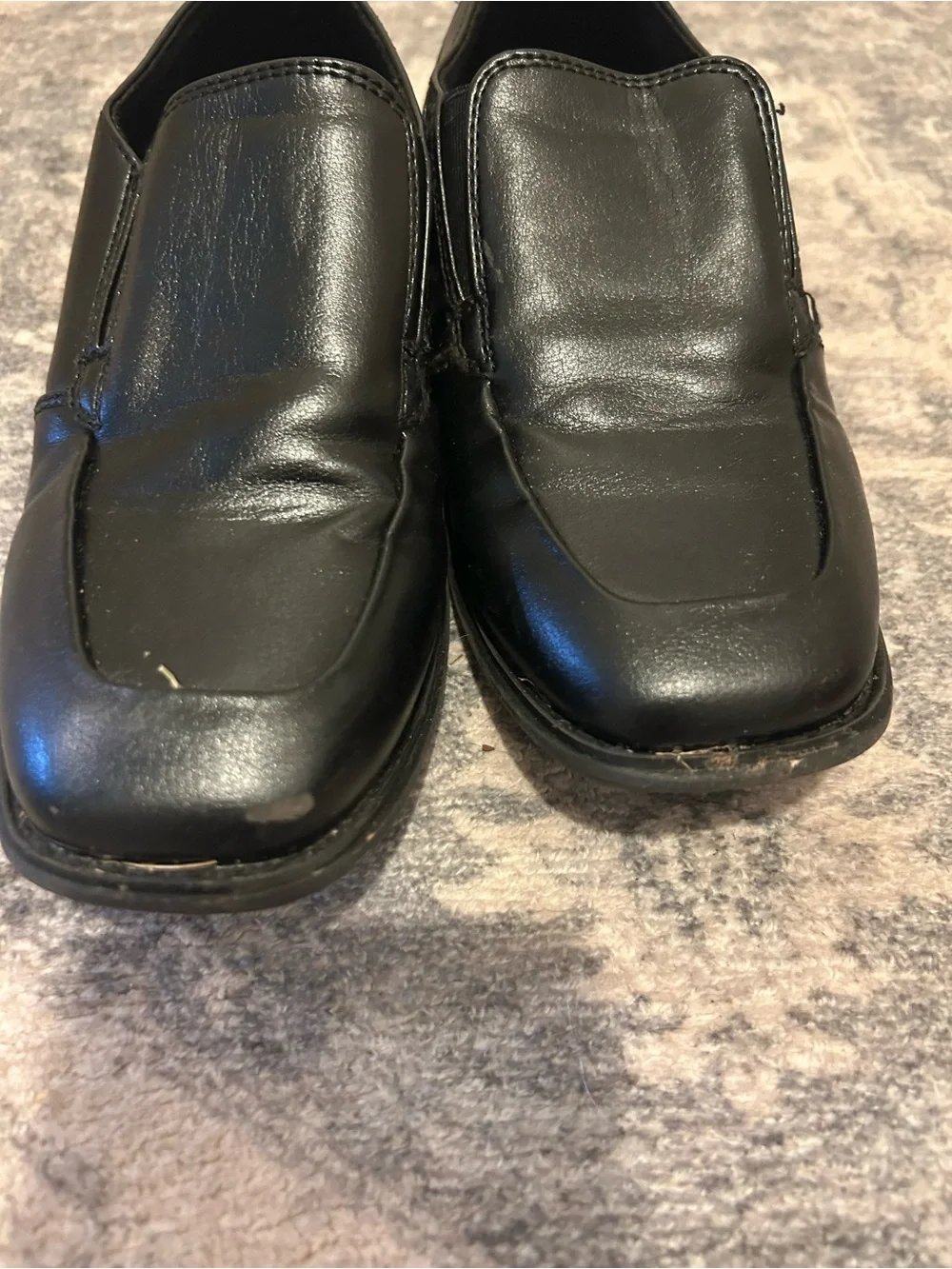 Sonoma Boys Black Slip-On Dress Shoes